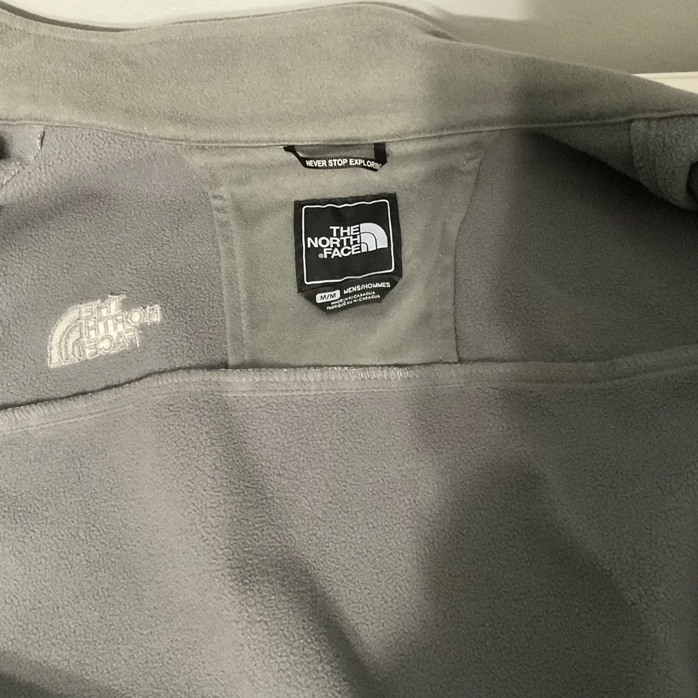 The North Face Apex windwall Softshell Jacket Mens Medium Grey Heather C757 T183